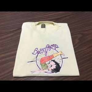 Rare Vintage 1980s Betty Boop T Shirt Size M
